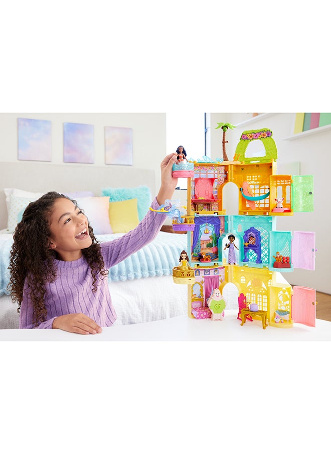 Disney - Princess Tower Surprise Small Dolls & Accessories, Stacking Playsets with 4 Surprises & Friend from Disney Movies (Styles May Vary) - Image 1