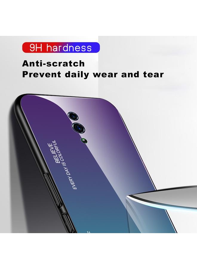 اس-توب جراب زجاجي متدرج اللون لهاتف OPPO Reno - Image 5