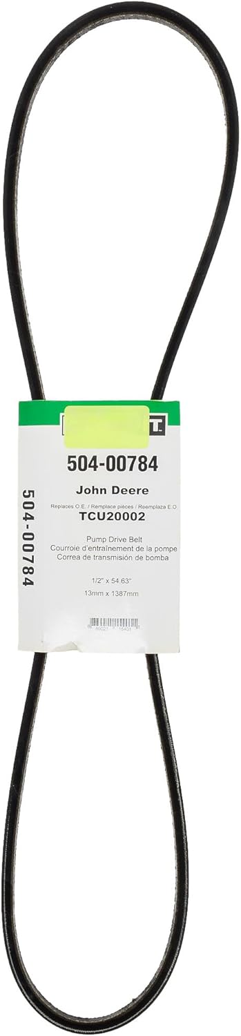 Surefit SureFit Pump Drive Belt Replacement for John Deere TCU20002 717A 717E 727A Mini Frame Ztrak 5412 - Image 1