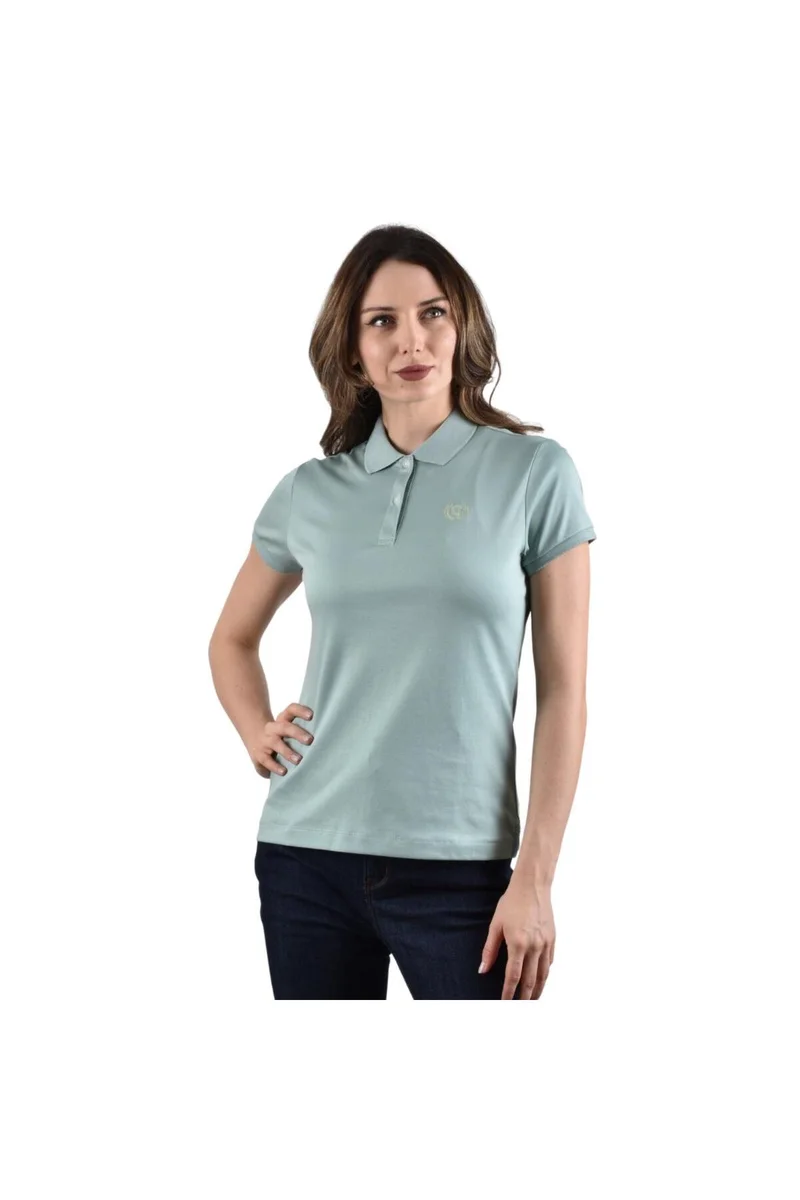 GIORDANO Women's Green Liquid Touch Polo
