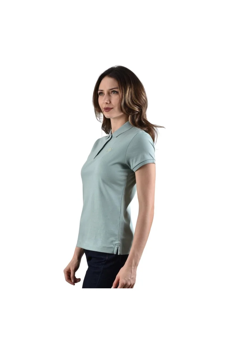GIORDANO Women's Green Liquid Touch Polo