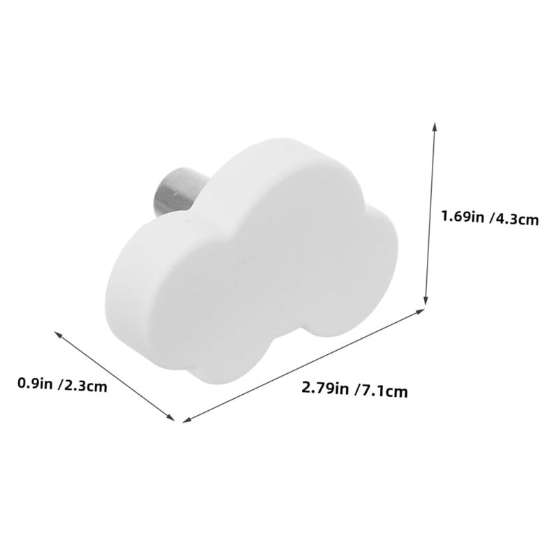 Soft Rubber Cartoon Drawer Handles 6PCS Kids Nursery Kitchen Cabinet Knobs - Image 3