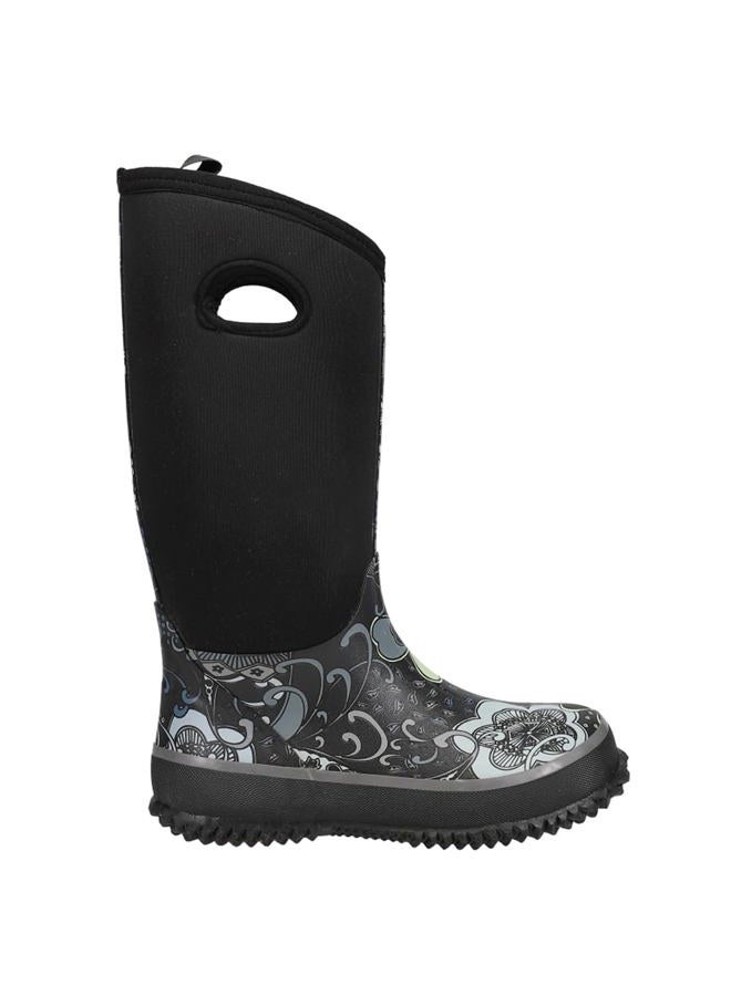 Roper Women's Barnyard Prints Rain Shoe, Black, 9 UK - Image 1