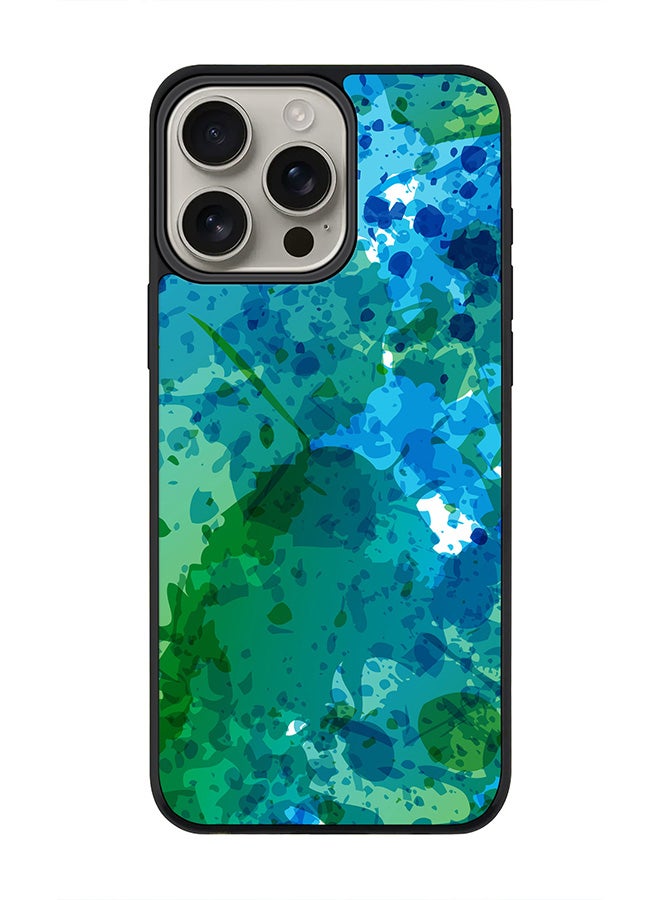 Stylizedd For iPhone 16 Pro Max Case [Compatible with MagSafe] Slim Magnetic cover Phone Case iPhone 16 Pro Max -Underwater Burst - Image 1