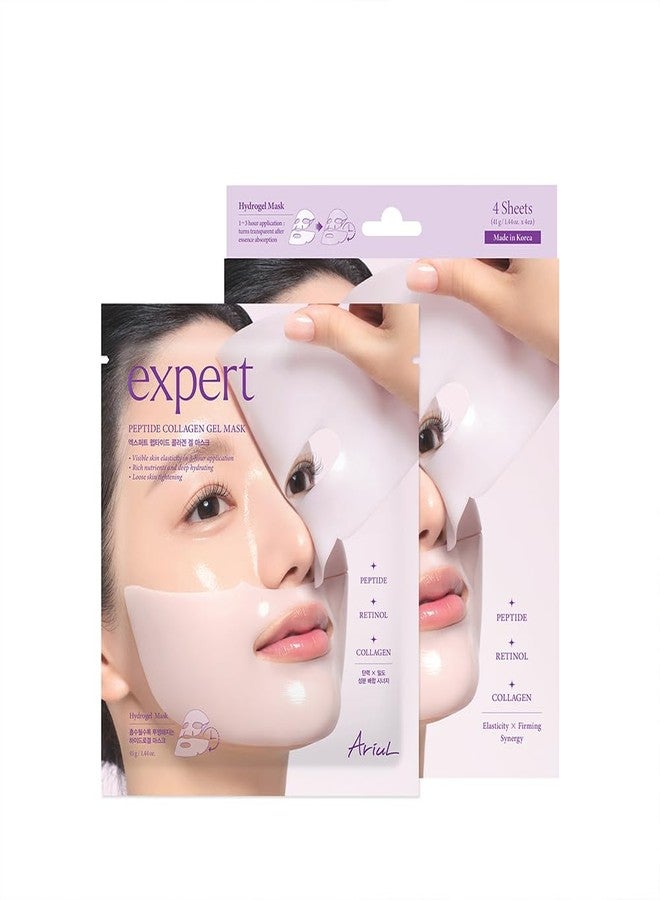 Ariul Expert Peptide Collagen Gel Mask, Collagen face mask, Collagen peptides, Korean Skin Care, 4 Masks, 41ml / 1.44 fl. oz, Each - Image 1