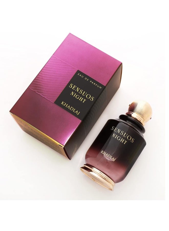 خدلج عطر سينشوس نايت للنساء، ماء عطر 100 مل - Image 3