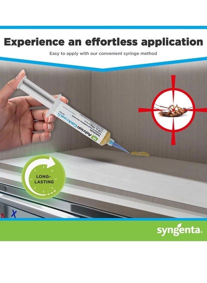 Cockroach Gel Bait Set Brown Anti Cockroach Pest Control Gel Bait Original USA - Image 2