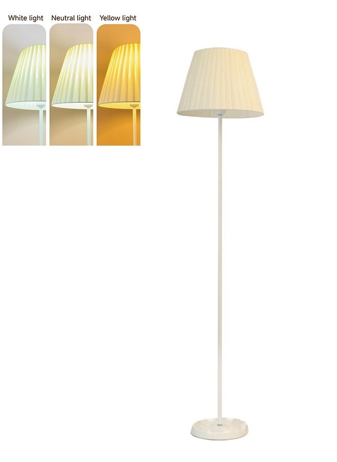 Joshberg LED Floor Lamp with Double Lights 3 Color Modes, Vertical Ground Lamp With Adjustable Reading Light, E27 Lamp Holder,Standing Light for Living Room, Bedroom, Office  - Image 1