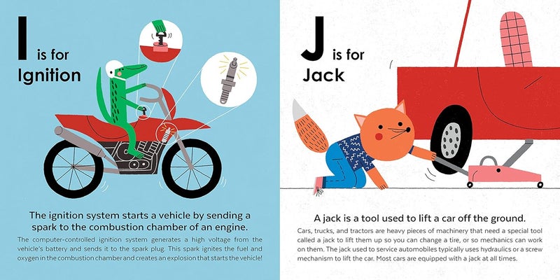 Z Is for Zoom: A Scientific Alphabet of How Things Go, from Alternator to Zerk Fitting  - Image 5