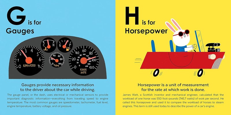 Z Is for Zoom: A Scientific Alphabet of How Things Go, from Alternator to Zerk Fitting  - Image 4