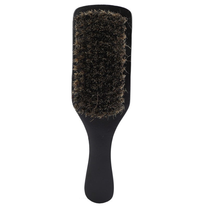 Double Sided Beard Brush: Ergonomic Wooden Handle, Non Irritating, Portable Travel Brush for Men - Gentle Dual Texture, Compact Design, Beard Grooming Brush for Home, Business Trips, Sensitive Skin - Image 4