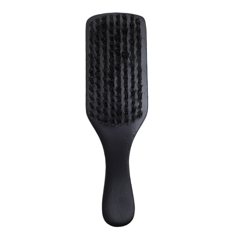 Double Sided Beard Brush: Ergonomic Wooden Handle, Non Irritating, Portable Travel Brush for Men - Gentle Dual Texture, Compact Design, Beard Grooming Brush for Home, Business Trips, Sensitive Skin - Image 3