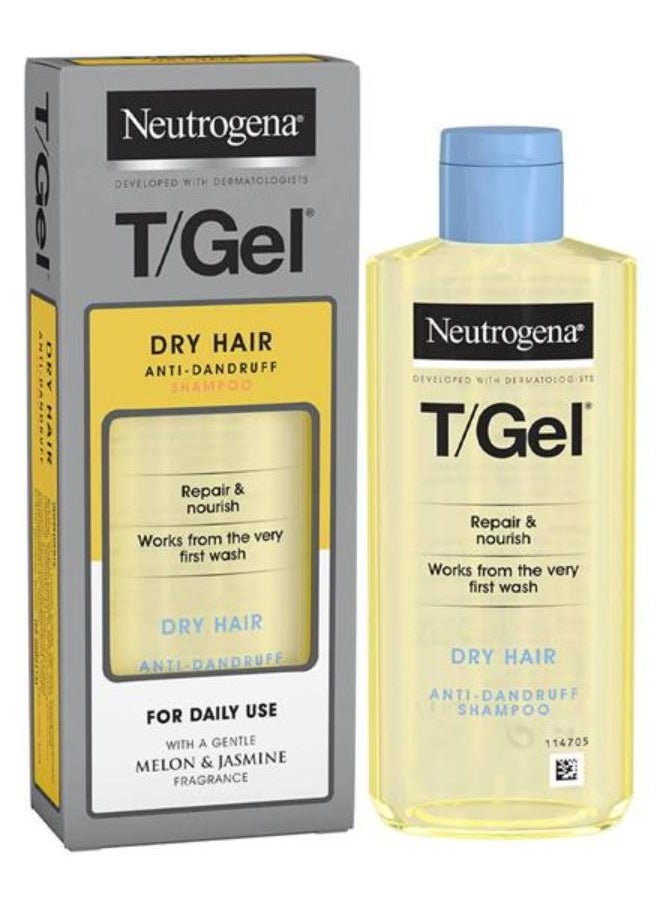 Neutrogena T/Gel Therapeutic Anti Dandruff Shampoo For Treats Itchy And Flaky Scalp Skin 250 ML  - Image 1