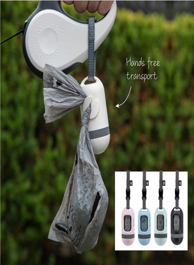 SVD.PET Dog Poop Bag Dispenser, Retractable Waste Bag Fits Any Dog Leash, Built-in Waste Bags, Poop Bag Holder, Doggy Walking Accessory (Primrose Pink) - Image 5