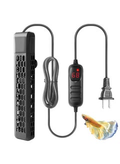 HITOP 200W Aquarium PTC Heater with Controller: Digital Heater for Fish Tank and Turtle Tank 25-60Gallon, Sturdy Heater with Removable Protective Cover