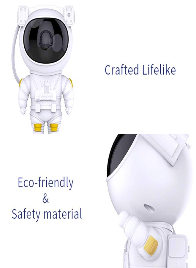 VGRASSP 360° Rotating Astronaut Galaxy Projector Night Lamp with Nebula Stars, Remote Control, Timer, Colorful LED Sky Light for Bedroom, Gaming Room, Party - Multicolor - Image 4