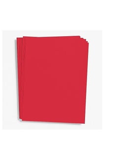 Colored Paper (250 Gsm Red 20 Sheets)