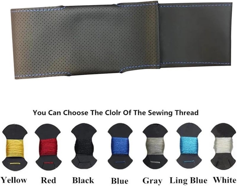 Wivplex Leather Steering Wheel Cover for Mercedes-Benz - Image 2