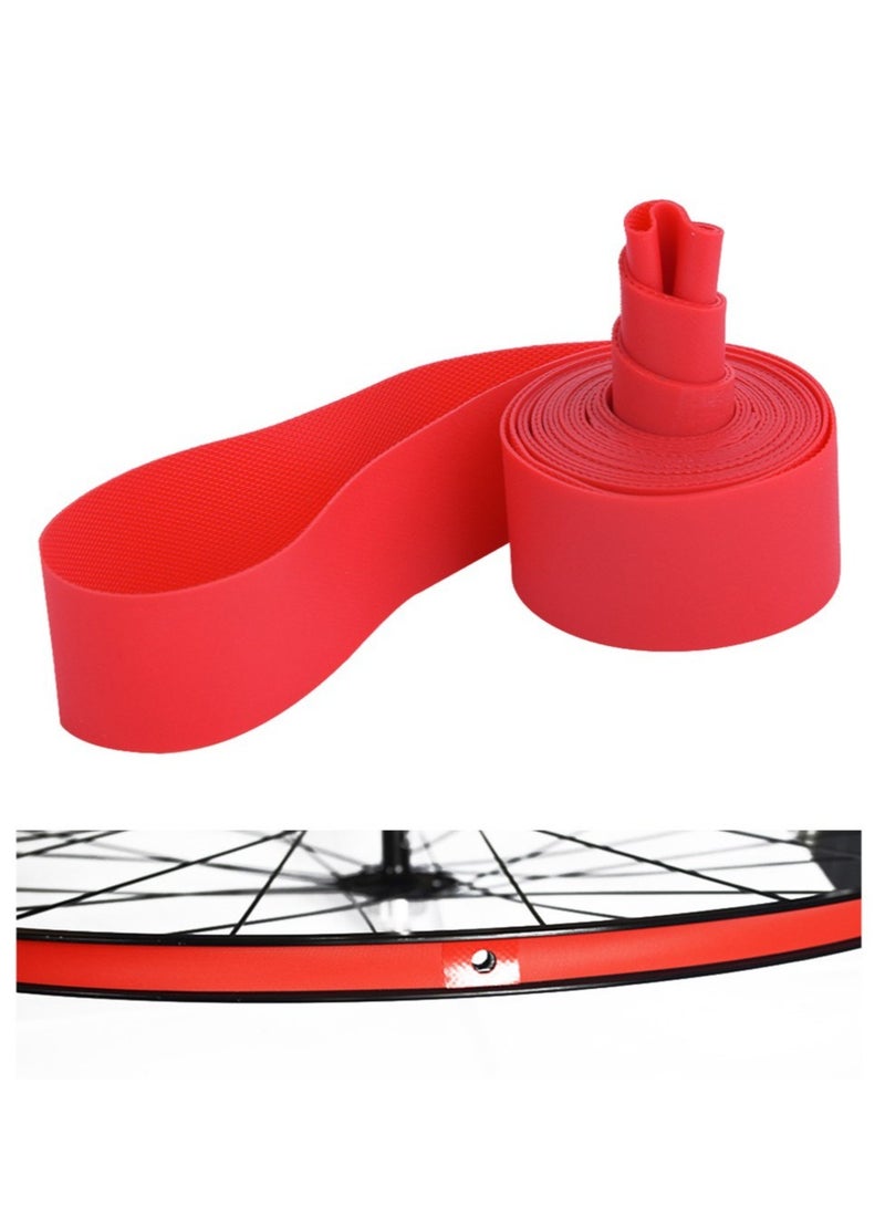 Excefore Bike Tire Liner Rim Strip Protect Your Bike Tires Inner Tube Protection Pad for High Pressure Riding Fits 26'' Bicycles - Image 1