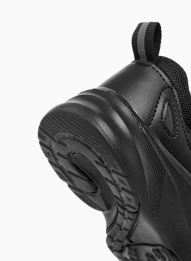 LBL by Shoexpress Boys Panelled School Shoes with Hook and Loop Closure - Image 5
