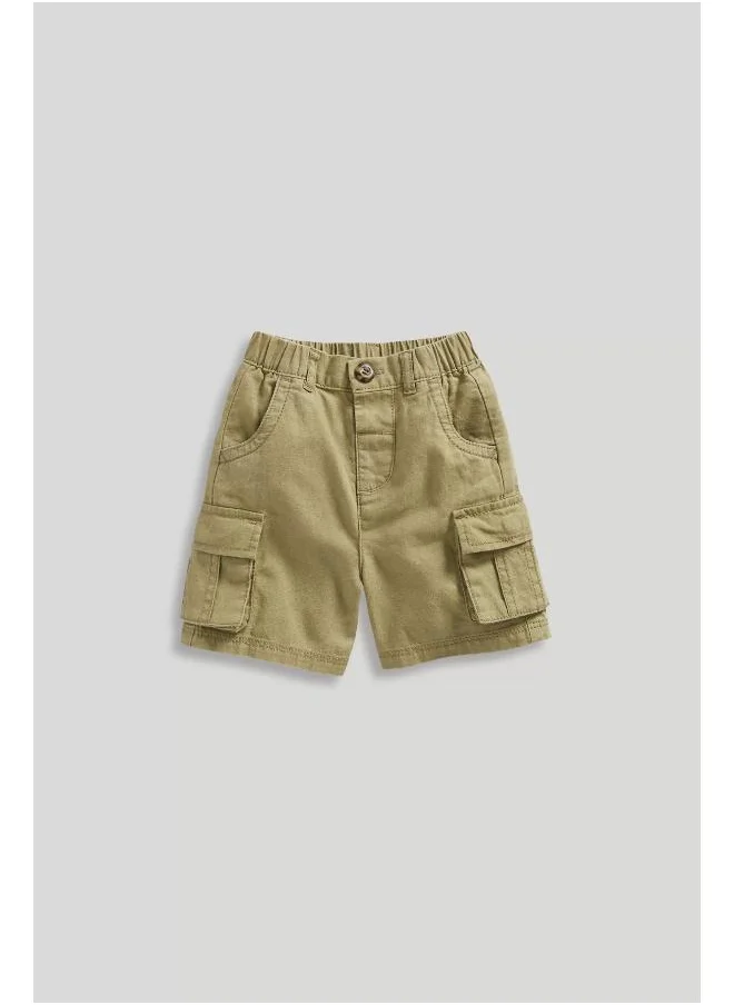 مذركير Linen Cargo Shorts