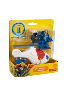 Fisher-Price Imaginext City Helicopter & Medic  - Image 1
