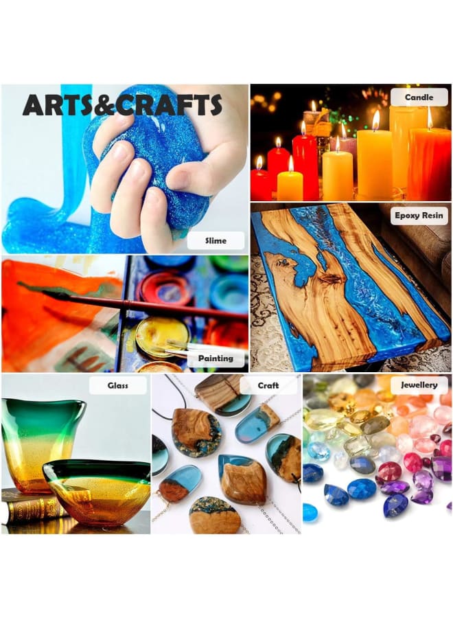 Epoxy Resin Pigment Candle Pigment 10 g x 15 Colours Natural Metallic Mica Powder for Candle Making Soap, Paint, Slime, Makeup, Nail Polish, Bath Bomb  - Image 5