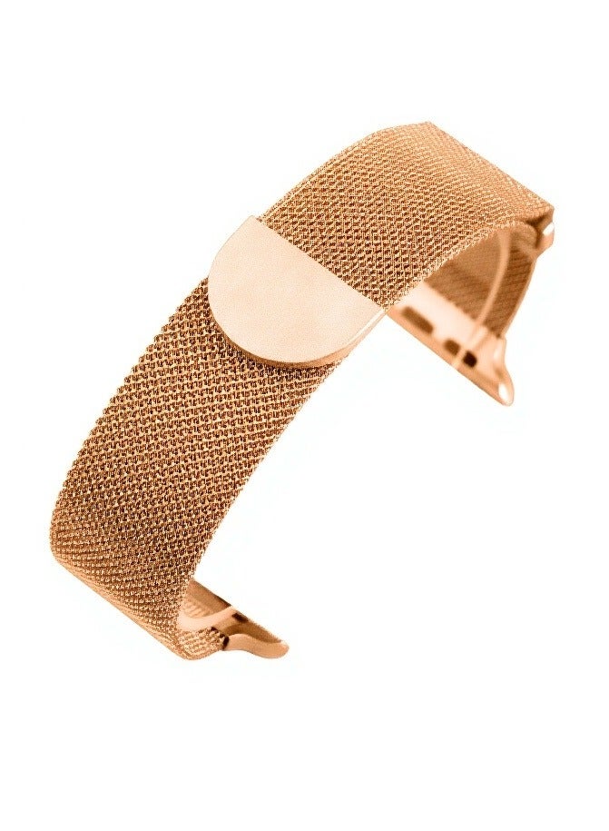 Rose gold,Milanese, watch band,Iwatch band, Apple Watch band, 38mm40mm41mm42mm, compatible with all series of S10 S9 S8 SE  - Image 2
