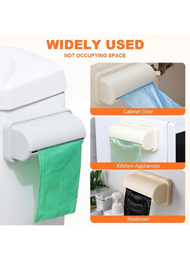 Quantum 2 PCS Trash Bag Storage Box, Plastic Wall Mount Garbage Bag Dispenser, Kitchens Storage and Organization Accessories for Homes Use - Image 5