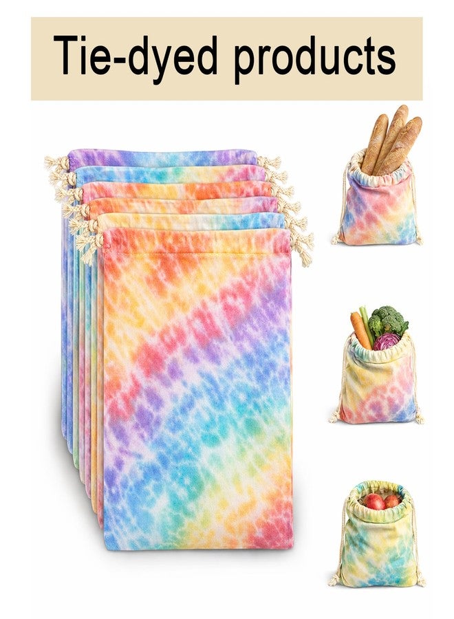 OKBA 12 Pack Cotton Muslin Drawstring Bags - Reusable Cloth Bags for Storage, Gift Packaging, DIY Crafts, Produce & Bread Storage, Eco-Friendly & Lightweight (10x12 inch) - Image 3
