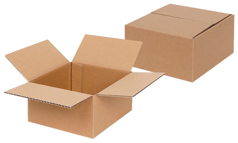 Box Brother 3 Ply Brown Corrugated Box Packing Box Size: Length 5 Inch Width 4 Inch Height 3.5 Inch 3Ply Corrugated Packing Box Pack Of 25 - Image 1