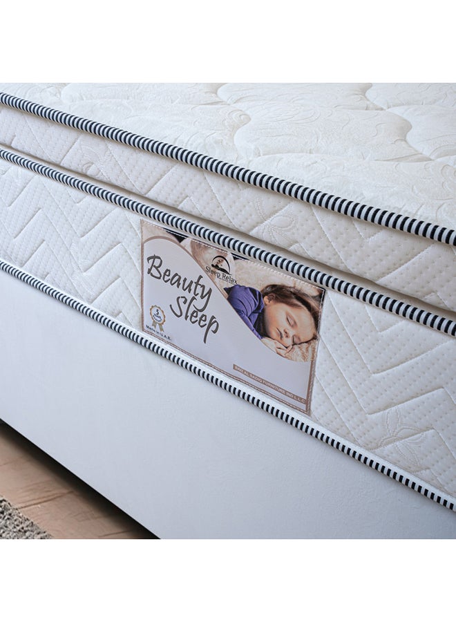 Bed and Mattress Zone Beauty Sleep Pillow Top Bonnell Spring Mattress 160x190 Queen Size - Image 3