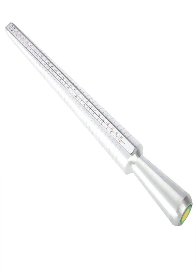 Salmue Professional UK Ring Mandrel Sizer, Finger Ring Sizer Gauge/Ring Mandrel Sizing Measurement Stick Jewelry Size Measure Tool for Measuring UK A-Z Women Men (Rod) - Image 5