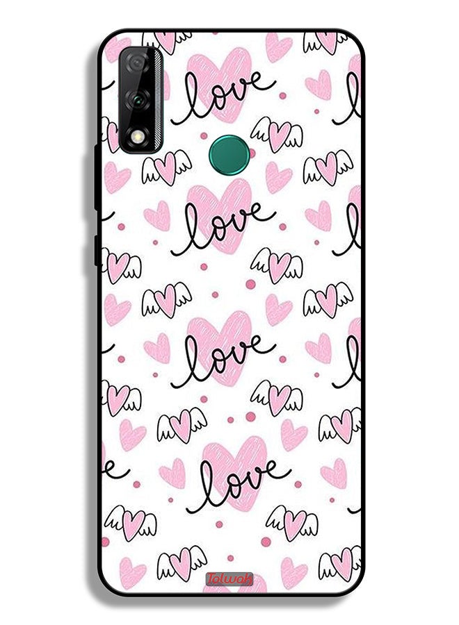 Tolwak Huawei Y8s Protective Case Cover Love And Heart Art Pattern - Image 2