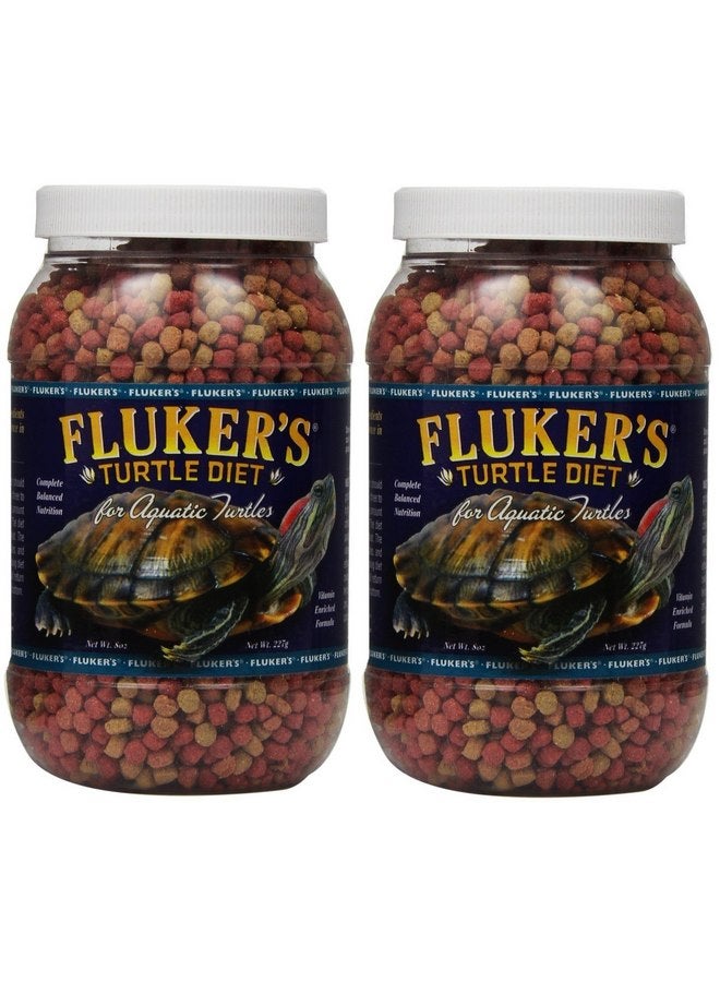 نظام غذائي للسلاحف المائية من فلوكر (عبوتين / 8 أونصات)