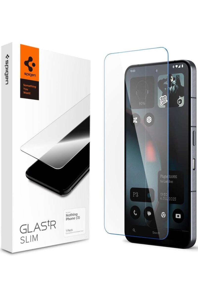 Spigen GLAStR Slim for Nothing Phone (3) Screen Protector Premium Tempered Glass - 2 Pack - Image 1