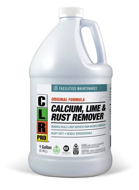 Clr Pro Calcium Lime And Rust Remover 1 Gallon Bottle
