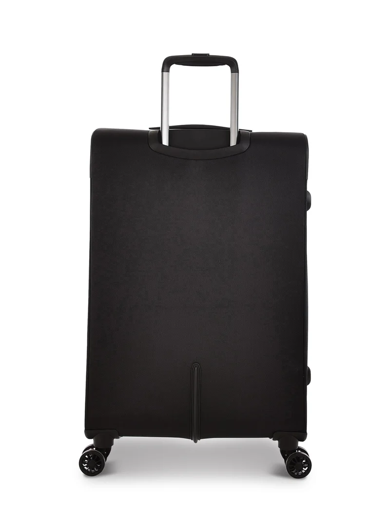 Echolac Echolac Relaxation Fabric Trolley 3Pc Set CT714A/3P Black