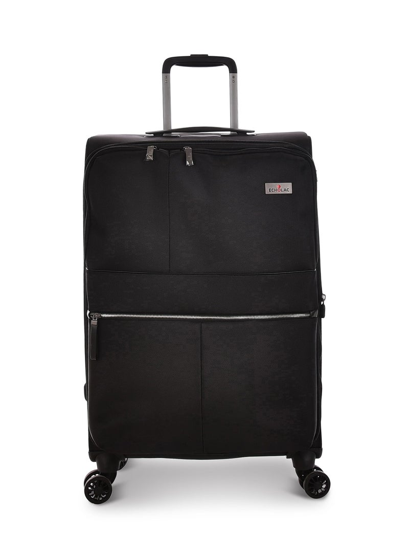إيكولاك طقم حقائب سفر قماشية للاسترخاء  قطع أسود - Image 3