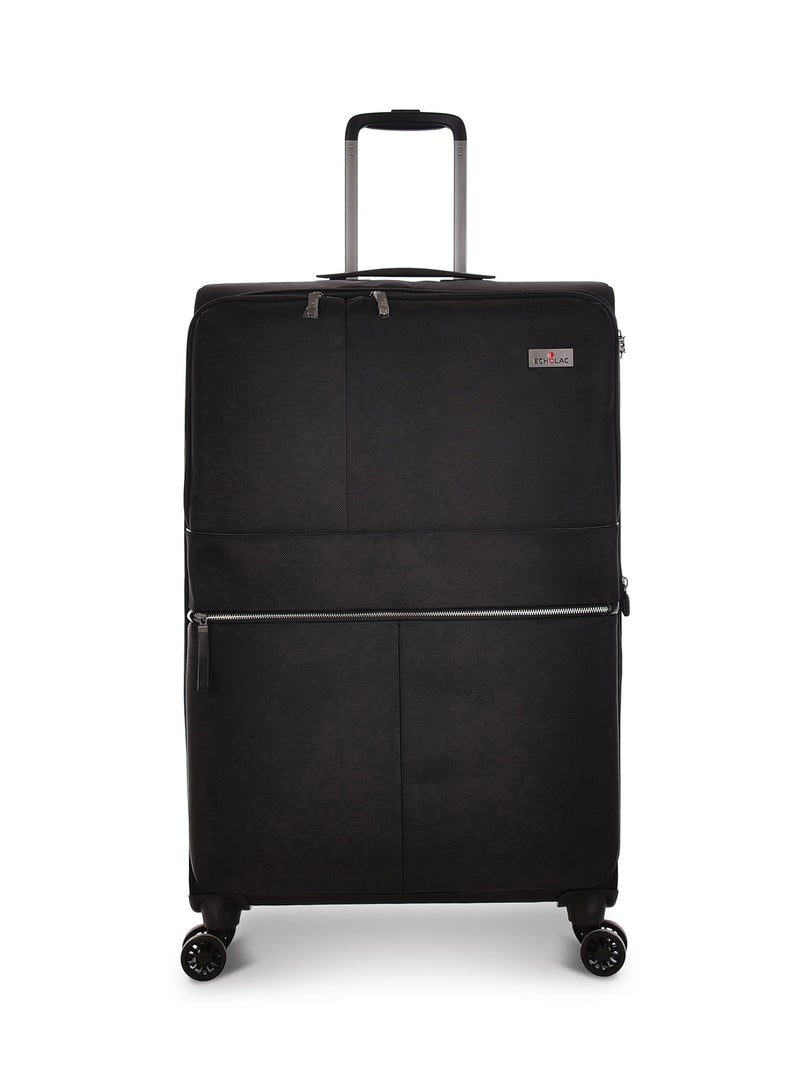 إيكولاك طقم حقائب سفر قماشية للاسترخاء  قطع أسود - Image 2