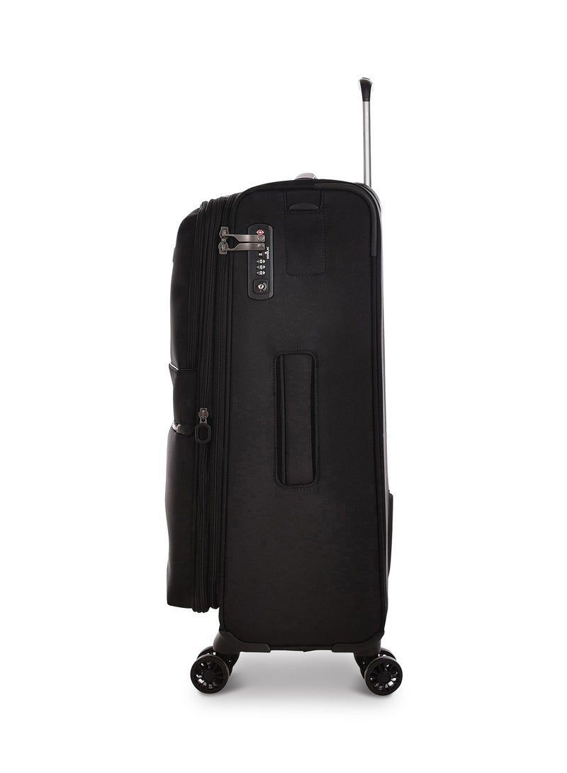 إيكولاك طقم حقائب سفر قماشية للاسترخاء  قطع أسود - Image 5