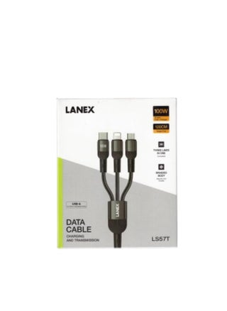 Lanex DATA CABLE 3*1  USB-A TO TYPE-C LIGHTNING+MICRO CHARGING AND TRANSMISSION - pzsku/ZB1A03CECC6B03DC9883BZ/45/1750519332/a8586638-0d22-4ce2-a823-b7c83b618b98