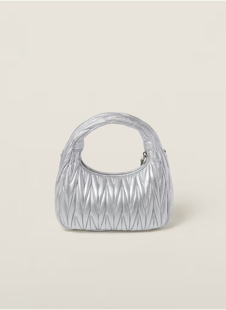 MIU - MIU Wander nappa leather hobo Shoulder Bag - Image 1