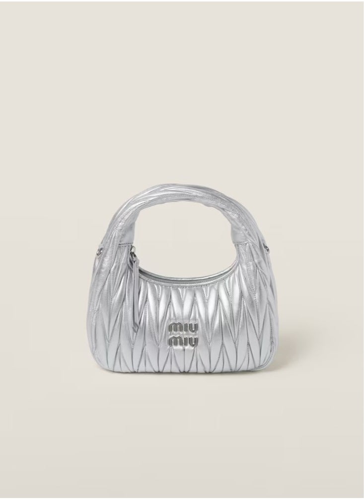 MIU - MIU Wander nappa leather hobo Shoulder Bag - Image 1
