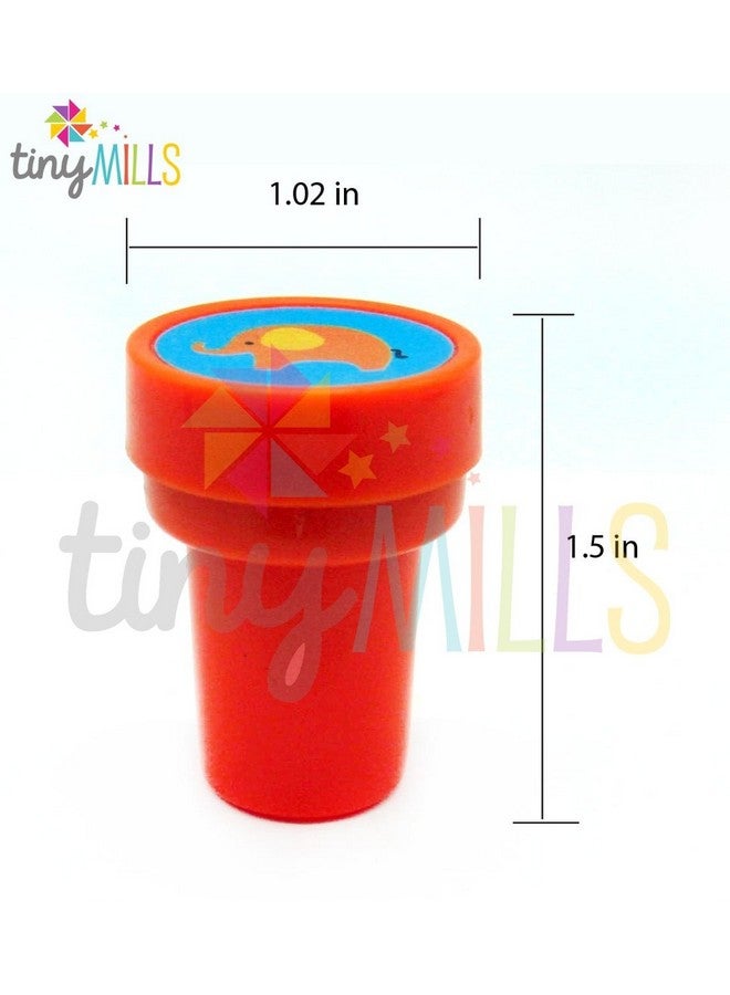 تايني ميلز 50 قطعة من الطوابع المتنوعة للأطفال - هدايا حفلات أعياد الميلاد - Image 5