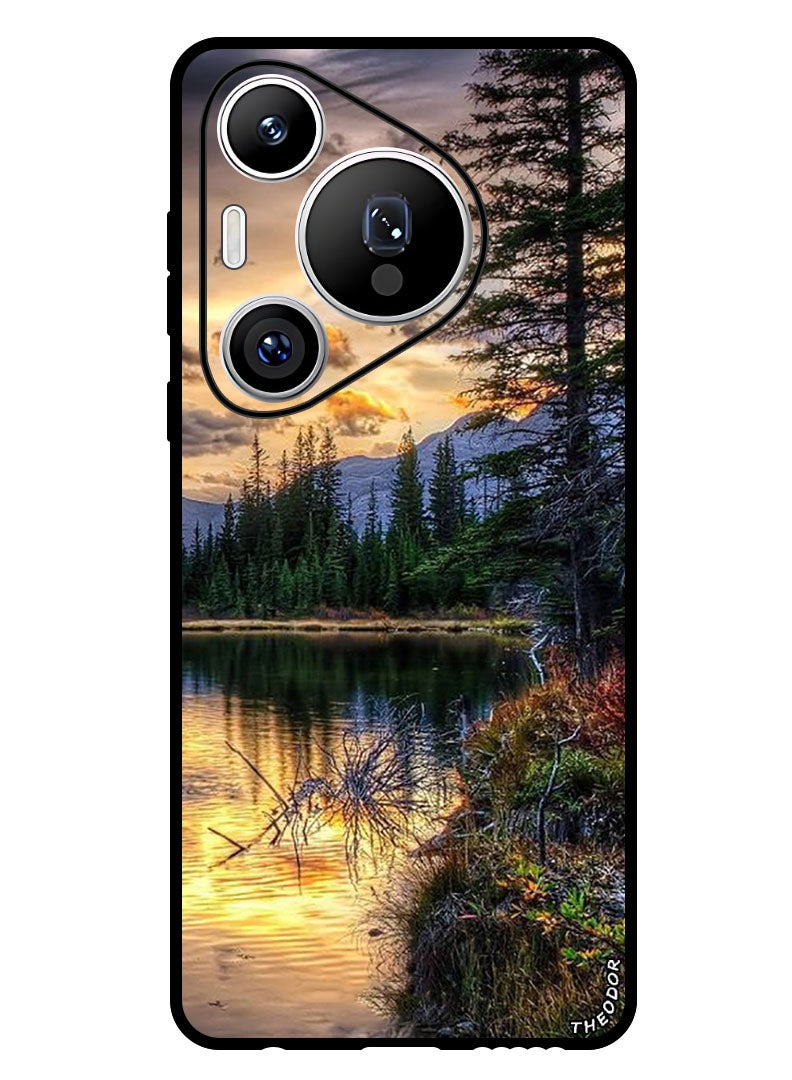 Theodor Protective Case Anti Scratch Shock Proof Bumper Cover For Huawei Pura 70 Nature - Image 1
