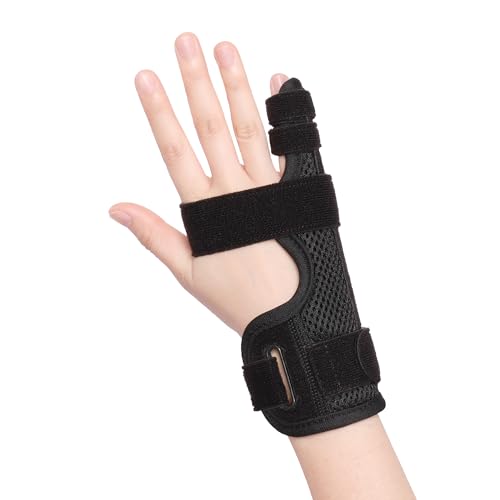 joingood Pinky Finger Splint, Finger Splint for Pinky, Broken Finger, Trigger Finger, Metacarpal Splint Hand Brace, Little Finger Brace for Tendonnitis, Pain Relief, Fits for Left & Right Hand(S) - Image 1