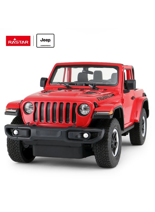 RASTAR 1:14 Scale JEEP Wrangler JL Remote Control Car, Officially Licensed Jeep RC Toy Car for Kids - Image 3