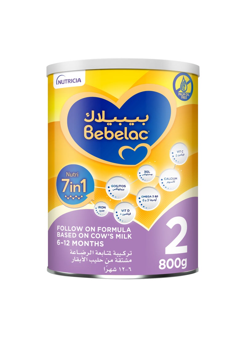Bebelac - Nutri 7in1 Follow On Formula from 6 to 12 Months - Image 1