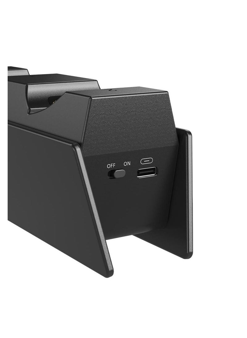Fast Charging Dock for PS5 Dualsense Controller with 2 Types of Cable and LED indication (PlayStation 5)